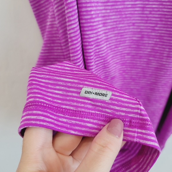 💕 Danskin Purple Striped Tank Top Size XXL - Picture 5 of 7